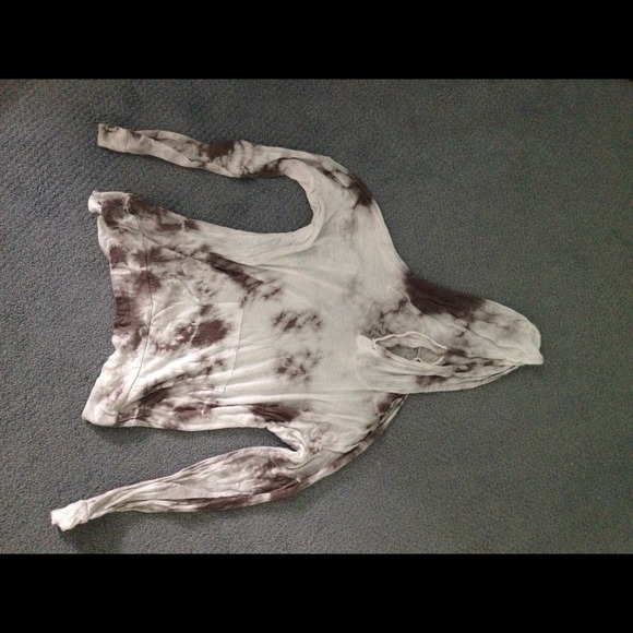 Brandy Melville Tie Dye Pullover Hoodie