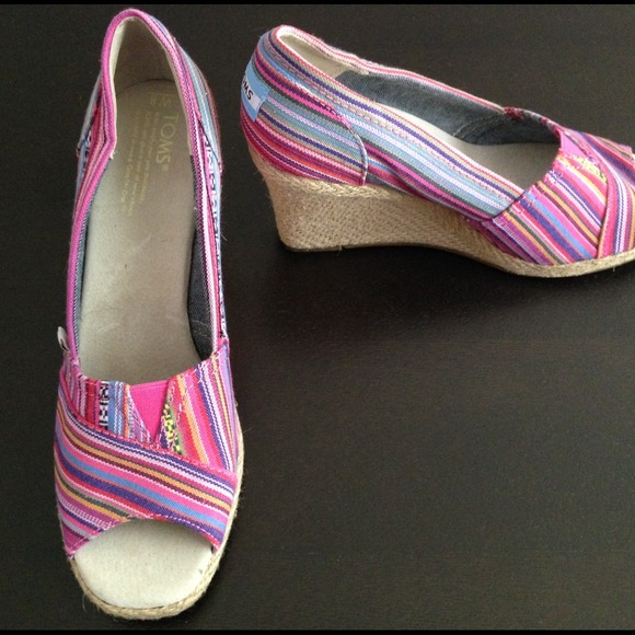 New Toms Wedges / Platforms / Slip ons / Sandals