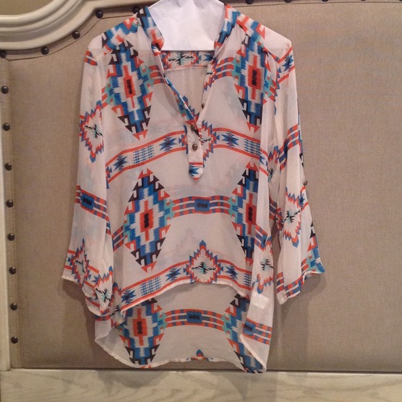 SOLD Soulmates tribal blouse
