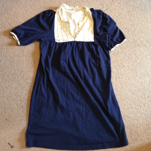 heritage Dresses & Skirts - Cute navy n cream dress