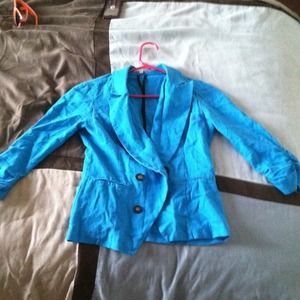 Turquoise blazer