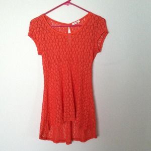 NEVER WORN ORANGE DRESS