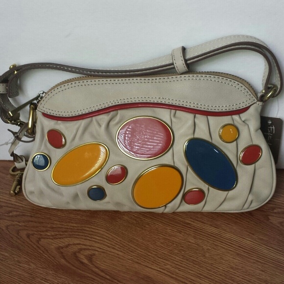 *BRAND NEW* FOSSIL stone handbag