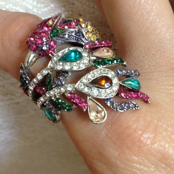 Peacock Statement Ring 💍