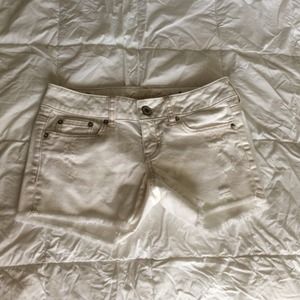 White AE Shorts