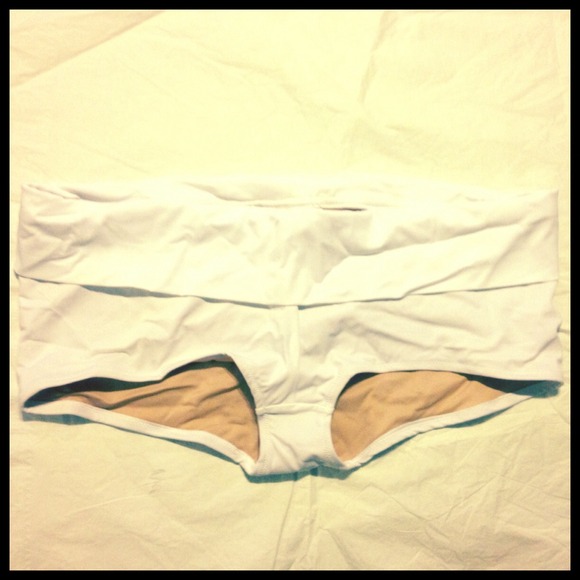 White Swim Boyshorts