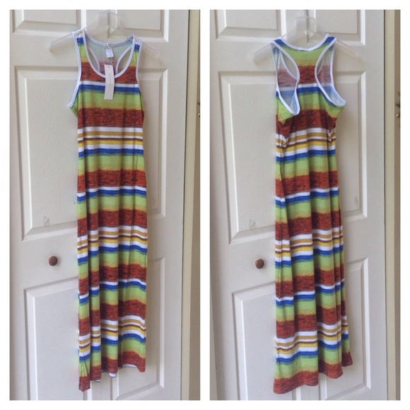 Green Multi Maxi Dress - Picture 4 of 4