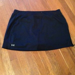 Black Running Skirt