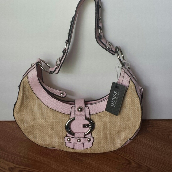 *brand new*Guess pink handbag
