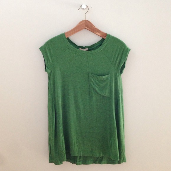 Anthropologie Sugar-Spun Pocket Tee