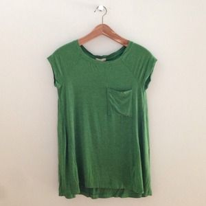 Anthropologie Sugar-Spun Pocket Tee