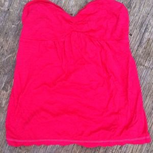 American eagle strapless top