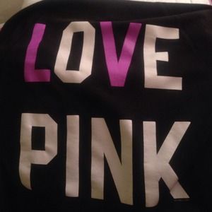 Black PINK zip up hoodie
