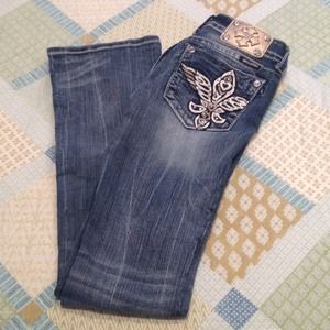 SOLD Like NEW Miss Me jeans