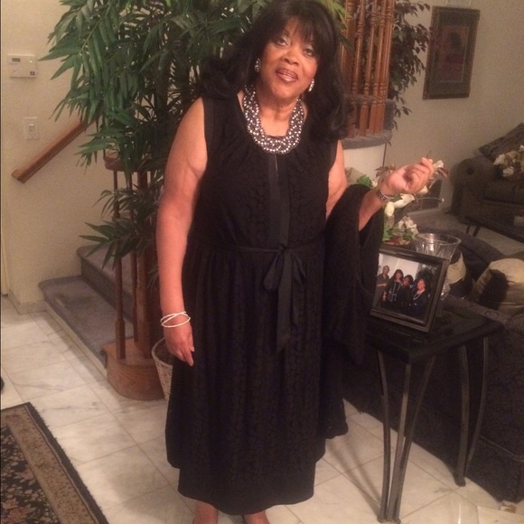 Black lace dress by Alfani 👗NEW👗Reduced🌹 - Picture 4 of 4