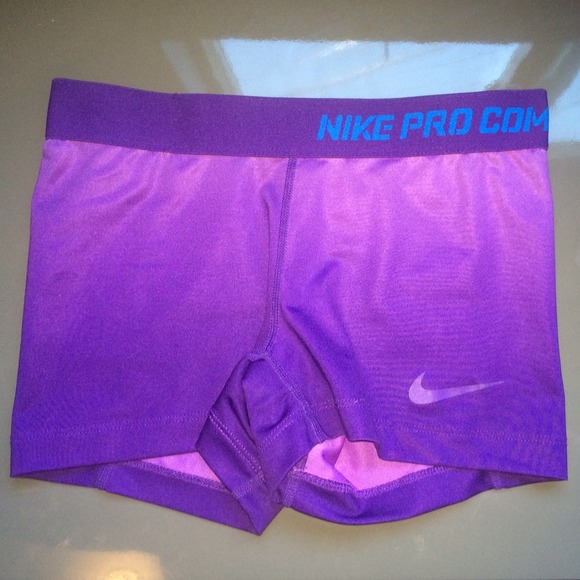 Nike Pants | Combat Spandex Purple Gradient | Poshmark