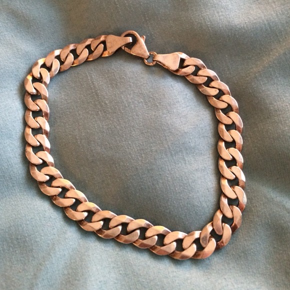 💍Men's silver chain bracelet💍