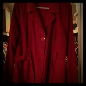 Red jacket