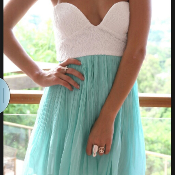 Sabo Skirt mint tea dress