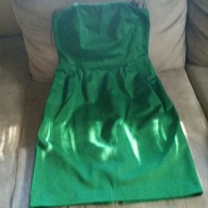 Green Express Tube Dress