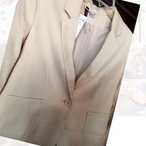 Tan work blazer H&M