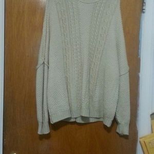 Oversized knit top