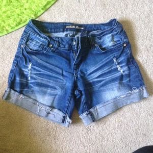 Jean shorts