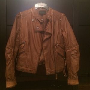 TRADED! GORGEOUS leather jacket! NWOT