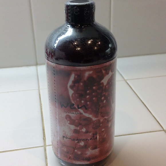 Wen pomegranate cleansing conditioner.
