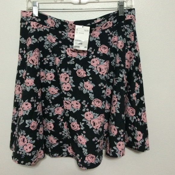 Floral circle skirt