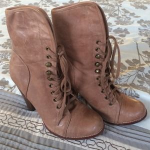 Aldo leather booties