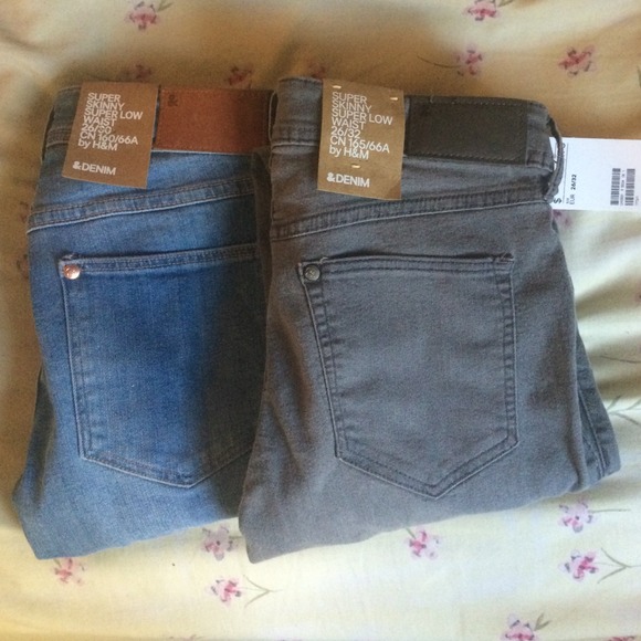 2 Pairs NWT H&M jeans