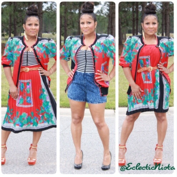 VINTAGE 2PC SET/3 WAYS TO WEAR