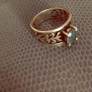 James Avery Blue Topaz Ring