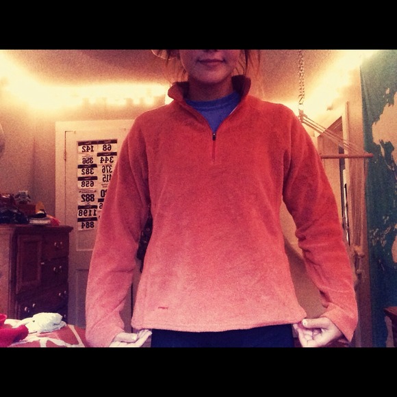 Burnt Orange Patagonia Quarter Zip