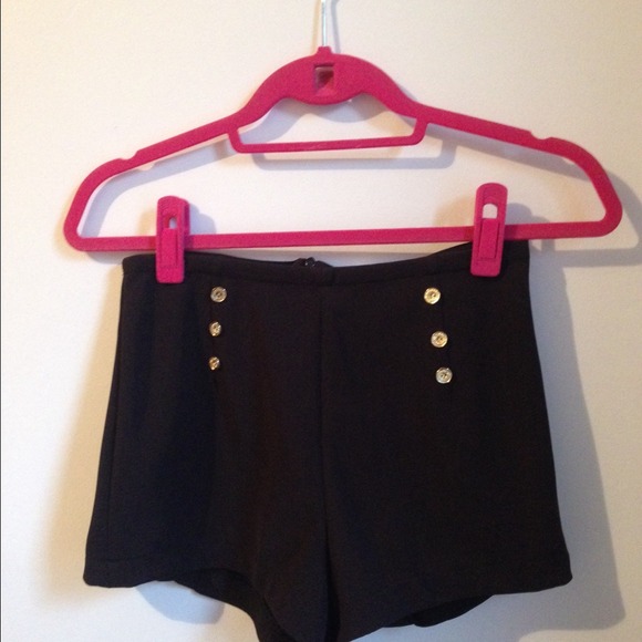 NWT High waisted sailor short shorts