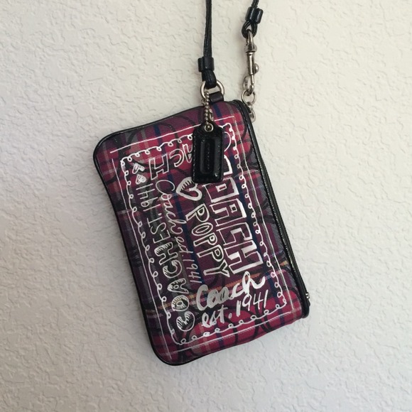 Coach wristlet