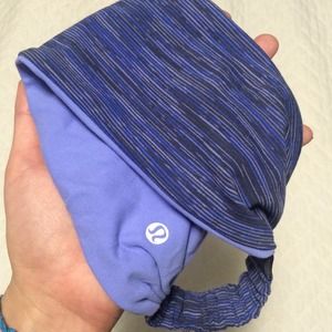 NWOT lululemon blue headband!