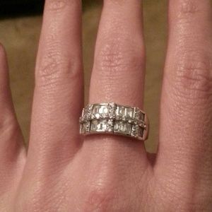 Beautiful CZ Sterling Silver Ring