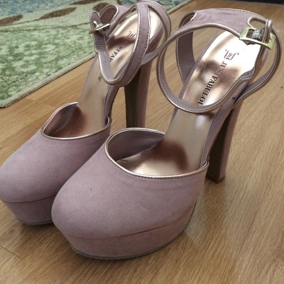 Light pink heels