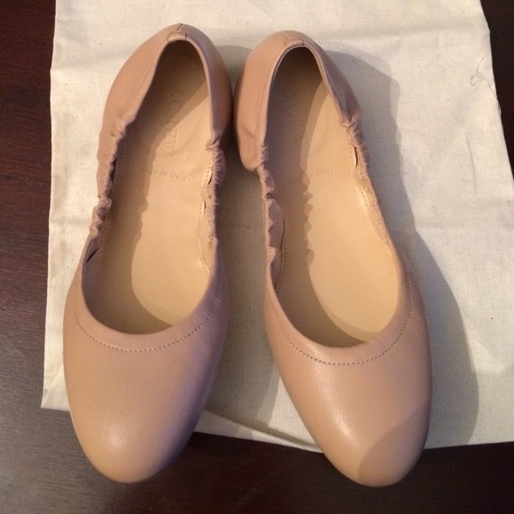 ⭐️HOST PICK⭐️ J. Crew Emma Leather Flats in nude - Picture 2 of 4