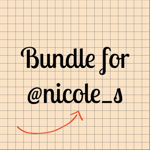 Bundle for @nicole_s!