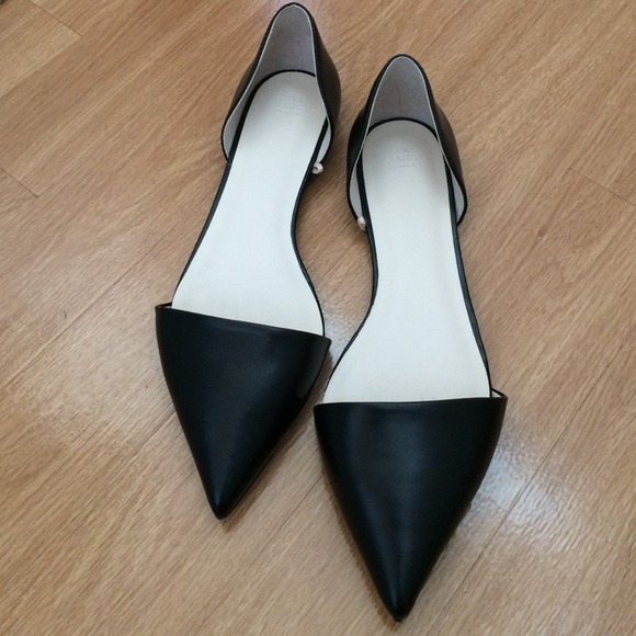 Zara pointed flats