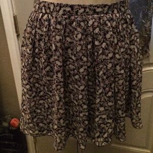 💰 3 for $25!Cute Zara Floral Mini Skirt! Sz. XS!!