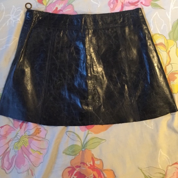 🚫SOLD Damir Doma leather skirt - Picture 3 of 4