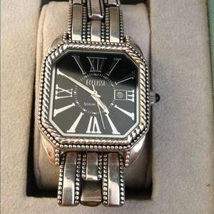 Authentic ECCLISSI Sterling Silver Watch