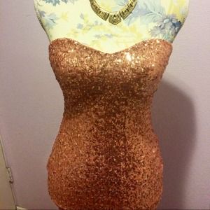 Brand new/ never worn TOBI sequin dress!