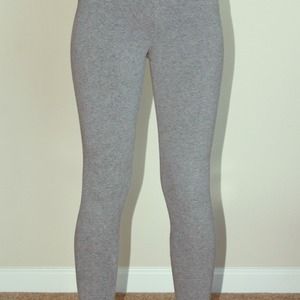 Plain grey leggings