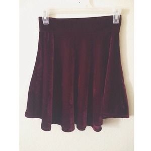 Velvet Skirt