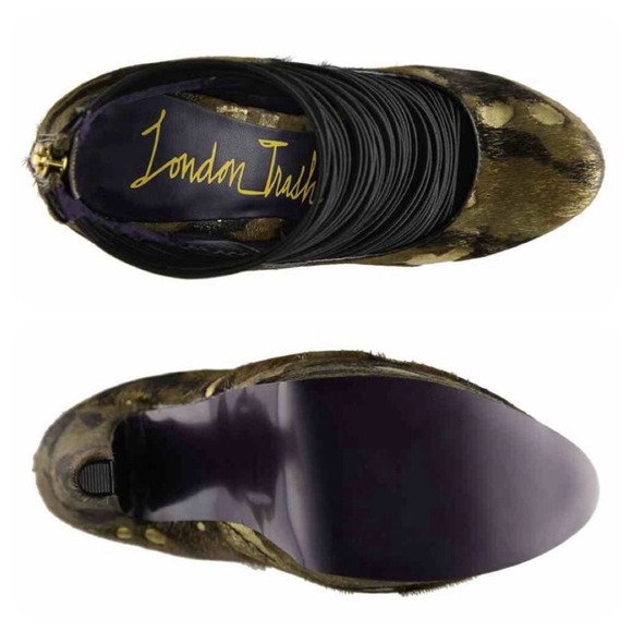 "LONDON TRASH" Ceres Camo Platform Pump - Picture 2 of 4